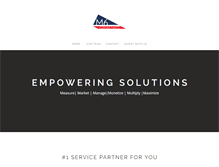 Tablet Screenshot of m6consultants.com